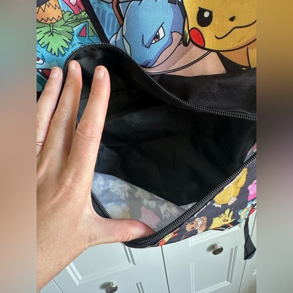 Pokemon Backpack Charizard Pikachu Venasaur Eeveelution Zip Front Pocket 2020